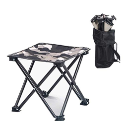FMOPQ Ligero Camping Senderismo Pesca Silla Plegable De Marco De Acero para Camuflaje Al Aire Libre Ocio Portátil Picnic Playa Asiento De Silla Plegab precio