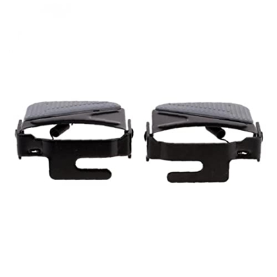 Pedales Traseros De Bicicleta 1 Par De Bicicleta Pedal De Reposo Trasero Plegable Pedal Sin Deslizamiento Espesado Soporte para Bicicletas para Carret