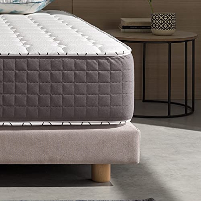 Naturalex | Extrafresh | Colchón 180x200 Cm | Máxima Transpiración | Última Generación BiAlveolar | Mejorado Distribución Soporte Lumbar | Ergonómico 