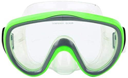 QHYTL Máscara Facial Completa Buceo Máscaras de Buceo Máscara de esnórquel Vidrio Templado de Silicona Gafas de natación Máscara de Buceo subacuática  características