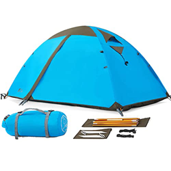 Carpa Camping 1-4 Personas，Carpa para Camping Resistente Agua 2000mm，Tienda De Campaña Portátil Ligera para IR De Camping O Acampar En Espacios Al Air en oferta