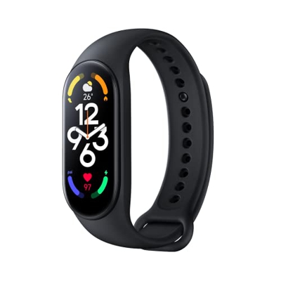 Xiaomi Smart Band 7 - Pulsera de actividad con Pantalla AMOLED de 1,62", 326 ppp, 110 modos deportivos, monitoreo frecuencia cardíaca, sueño, estrés, 