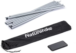 DACUN Conjunto de Polos de Poste de Lona Ajustable 2 Postes telescópicos de Lona for toldos Tarp Tarjetas Porche Sun Sails Tienda de campaña Volar, Ne en oferta