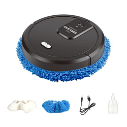 Jesnoe Robot Inteligente Aspiradora Barrido Trapeador Robot Trapeador Inteligente Trapeador Seco y HúMedo Humidificador Robot de SuccióN Fuerte-C en oferta