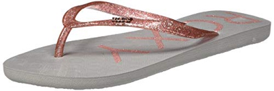 Roxy Viva Sparkle, Zapatos de Playa y Piscina para Mujer, Gris (Grey Gry), 36 EU