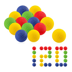 paladin innovation Bolas de espuma para dardos Nerf Rival 120, recambio redondo para dardos Nerf Rival, accesorios de dardos de espuma con puntas de p en oferta