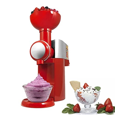 Heladera Para Fruta Congelada, Máquina Para Hacer Helados, DIY Sorbete Suave, Batido, Yogur Helado, Sin BPA, Sin Aditivos Ni Colorantes Artificiales, 