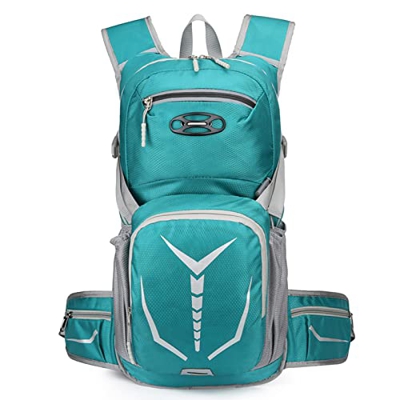 Lixada Mochila de Ciclismo 25L Impermeable Ultraligeras Bolsa de Deportivo Transpirable con Hebilla de Fijación para Casco para al Aire Libre Viaje Co