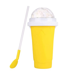 Slushy Maker Cup, Quick Frozen Smoothies Slushy Ice Cream Maker, Summer Juice Ice Cream Cup Freeze Portable Squeeze Cup para la familia DIY casera precio