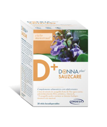 DonnaPlus Sauzcare - Complemento Alimenticio para el Bienestar Premenstrual y Menstrual, 20 Sticks Bucodispersables características