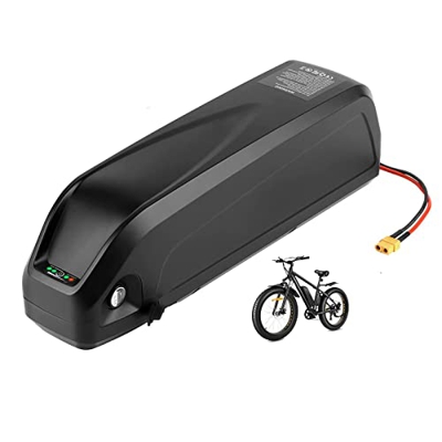 Batería Bicicleta eléctrica 52V para 250W-1500W Drive Motor (10.4Ah-17.5Ah) E-Bike Batería Li-Ion, Bateria Bici Electrica Litio con Cargador, Down Tub