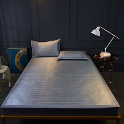 HCZS Estera de enfriamiento de Seda de Hielo de Verano, colchón de Dormir Suave y Plegable, Almohadilla de Aire Acondicionado Lavable para Dormitorio, características