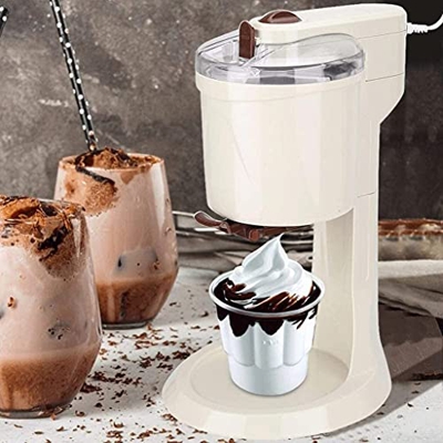 Automatic Healthy Dessert Maker Makes Sorbet Soft-Serve Sherbet Fruit Treats Ice Cream Machine