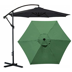 CORIN Toldo De Repuesto para Sombrilla De Patio 2m/2.7m/3m Parasol De Repuesto para Sombrilla Dosel De Repuesto Impermeable ProteccióN UV Funda De Rep precio