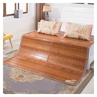 GBEN Alfombra de Seda de Hielo Plegable de Doble Cara refrescante Temperatura de Sudor Transpirable formaldehído sin Aire Acondicionado de Aire Acondi