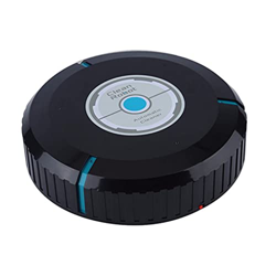 Anuncio- Home Auto Cleaner Robot Microfibra Smart Robotic Mop Suelo Frienders Cleaner Sweeper Aspiradora: Negro (Color : Black) características
