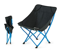 FMOPQ Silla Plegable portátil para Acampar, Silla para Exteriores compacta y Liviana, Bolsillo Lateral y Bolsa de Transporte para Exteriores, Picnic,  precio