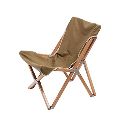 FMOPQ Silla Plegable De Haya para Exteriores, Silla De Mariposa De Madera Maciza, Silla De Picnic Portátil para Exteriores, Adecuada para Acampar, Pes
