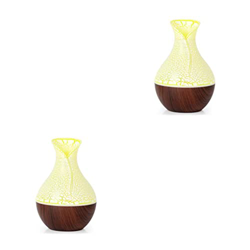 lmoikesz 2 Juegos de Humidificador de aire USB de 130ML, difusor de Aroma frío de boquilla única mecánica para el hogar, humidificador ultrasónico pes precio