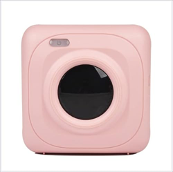 GUBAOPQLA Mini Pocket Impresora térmica inalámbrica Bluetooth, Mini Impresora Portátil Recibos Pegatinas para para Fotos en Blanco y Negro, Bullet Jou en oferta