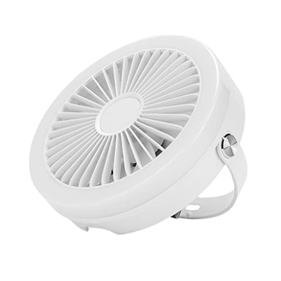 WZHZJ Linterna for Acampar con Ventilador de Techo USB Ventilador de Techo Colgante de Control Remoto Recargable de 3 Engranajes con DIRIGIÓ Luz (Colo