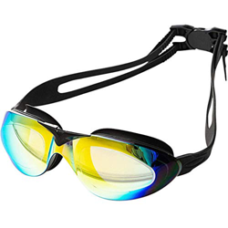 Bevis David Gafas de natación Gafas for natación Adulta visión Transparente Silicona sin Fuga Anti-Fog (Color : Onecolor) en oferta