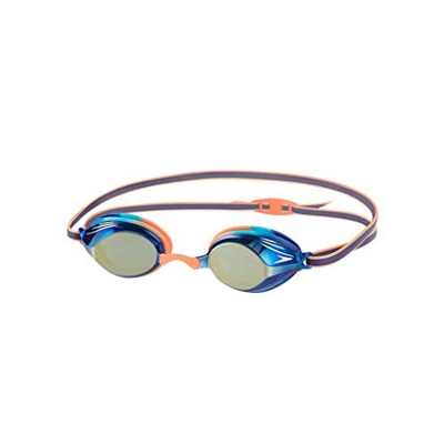 Bevis David Gafas de natación Gafas de natación sin fogning Anti Niebla UVA Protección triatlón Gafas de natación for jóvenes niños niños (Color : A)