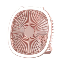 WZHZJ 3 velocidades USB Mini Ventilador Recargable con DIRIGIÓ Mesa de Escritorio Ligero USB Fanático del ceño del Ventilador del Techo (Color : B, Si en oferta