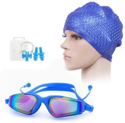 Bevis David Gafas de natación Gafas de natación Ajustables antifog UVA Protección de Gafas de natación for Hombres Adultos Unisex Mujeres jóvenes niño precio