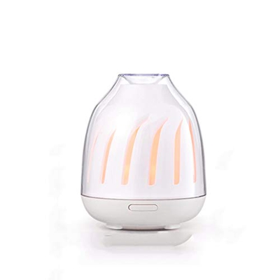 Humidificadores 120ml portátil humidificador, Mini humidificador de vapor frío con luz de la noche, humidificador personal Cerrado automáticamente, ul