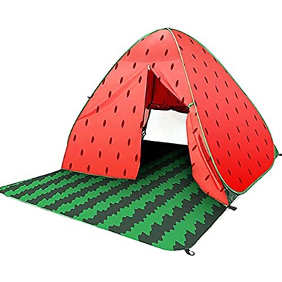 Tienda De Campamento Impermeable Tienda De Ventana Emergente Fácil Automático Impermeabilizado Hidráulico Para Lluvia Para 3-4 Personas Extra Grandes 