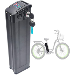 HJGHY Batería Bicicleta Eléctrica 36V/48V 15Ah Ebike de Litio Batería con Cargador Placa de Protección BMS Bloqueo Antirrobo, para 200W 350W 500W Bike características