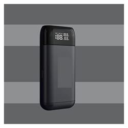 VULDO Power Bank 18650 Cargador de batería PB2S QC3.0 Cargo rápido 21700 20700 18700 baterías Recargables 18650 Charger Power Bank (Color : PB2S-BLACK precio