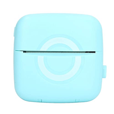 Impresora de bolsillo, carga USB de 10 mm/s, velocidad de impresión de 200 ppp, resolución mini impresora de larga duración para el hogar, la oficina,