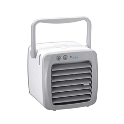 Mini ventilador de escritorio, Aire acondicionado personal, Enfriador de aire USB portátil, Acondicionador evaporativo pequeño para el hogar, la ofici características