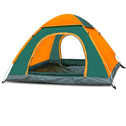 Rayblow Tienda De Campamento, Carpa Impermeable 3-4 Personas Capacidad Personas Al Aire Libre Tapa Emergente De Carpa De Camp Capeta Doble con Fuera D características