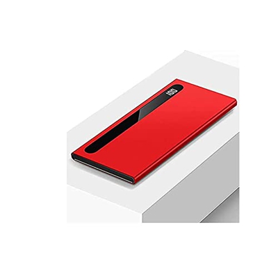 Mommax Cargador portátil de batería Externa 100000mAh Power Bank Carga rápida Ultra Slim 2.1A Power Bank con Pantalla LED,A
