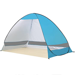 Rayblow Carpa de Playa emergente Sol, Carpa de Refugio Tienda de Sol Ligero Cabana Pesca Anti UV Instant Tent Portable Sun Shelter Plegable Poplepsabl en oferta