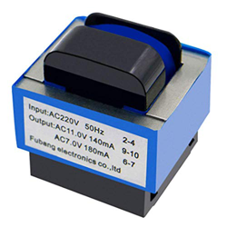 Transformador de horno de microondas WuYan AC 220 V a 11 V/7 V 140 mA/180 mA 7 pines Horno de microondas Transformador de potencia para horno de micro en oferta