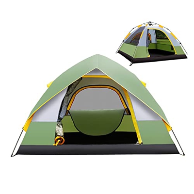Tienda Carpa emergente de campaña Family Camping Cuerpo de 2 personas Tienda instantánea portátil Tienda automática Automatic Impermeable a prueba de 