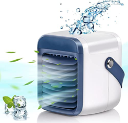 ZLZNX 2022 AC portátil - Blast Ultra Cooler, Blast Auxiliary Portable Desktop AC, Aire Acondicionado Recargable refrigerado por Agua, Ventilador de CA precio