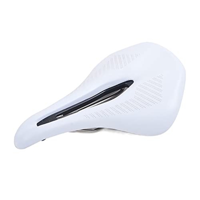 ZHOUFENG Asiento de Bicicleta Silla de Ciclismo MTB Asiento montaña Carretera Bicicleta de Cuero cojín Suave Accesorios de Piezas de Bicicleta (Color 