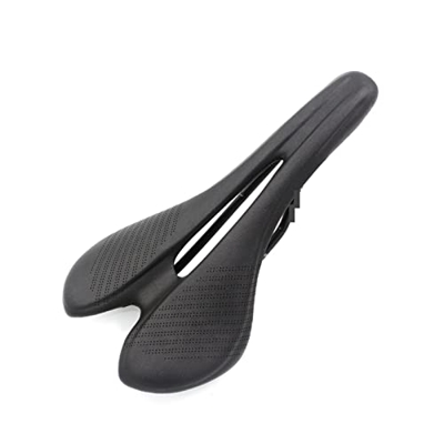ZHOUFENG Asiento de Bicicleta Road Bicycle Saddle Bike Asiento de Ciclismo Cusco de montaña Bike Rail de Acero Diseño Hueco MTB Silla de Bicicleta (Co