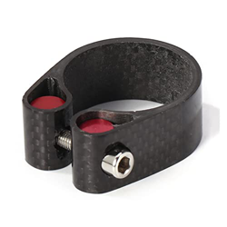 ZHOUFENG Asiento de Bicicleta Road Mountain Bike Saddle Postta de sillines Ligeros MTB Tubo de Asiento de liberación rápida de Fibra de Carbono de Bic precio