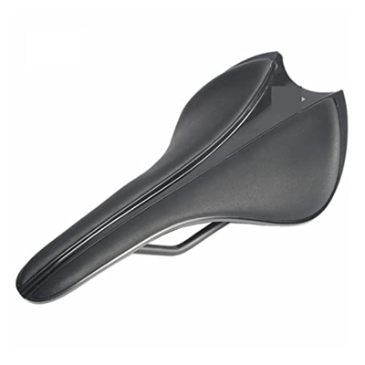 ZHOUFENG Asiento de Bicicleta MTB Silla de Bicicleta de Carretera Ultraligera Poli Fibra Transpirable Duradero PU Asiento de Carreras de Bicicleta de 