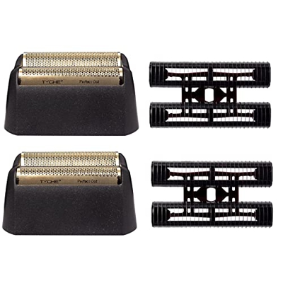 BESTBOMG 2 Unidades de Cabezal de Afeitado Eléctrico Compatible con Finale Professional 5 Star Series Shaver 8164/8061-100, compatible con Wahl Shaver