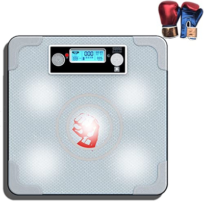 Inicio Niños Adolescentes Máquina De Boxeo De Pared Equipo De Entrenamiento De Puñetazos De Artes Marciales Soporte De Pad De Boxeo Con Chip Inteligen
