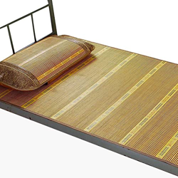 pujindu Estera De Dormir De Verano, Cubrecolchón De Bambú, Alfombra con Aire Acondicionado, 0,8 M/0,9 M/1 M De Ancho, para Dormitorio Cama Individual  precio