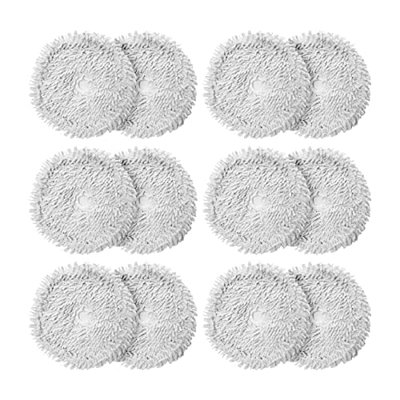 Ctzrzyt Reemplazo de Autolimpieza de PañO de Mopa Lavable para W10 Accesorios de Repuestos de Aspiradora Robot 12 Piezas