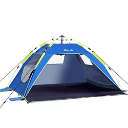 Carpa opaca para acampar familiar para caminatas, festivales y actividades al aire libre Carpa de playa Glymnis Pop Up para 3-4 personas Refugio solar en oferta